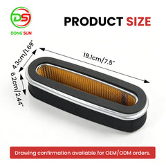 Air Filter Cleaner Fit for Hondas GXV160UH2 HRC216K3 Lawn Mower 17210-Z1V-003 17211-ZE7-W03 Small Engine Intake Filter