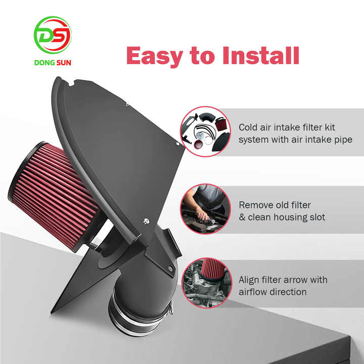 Cold air intake kit