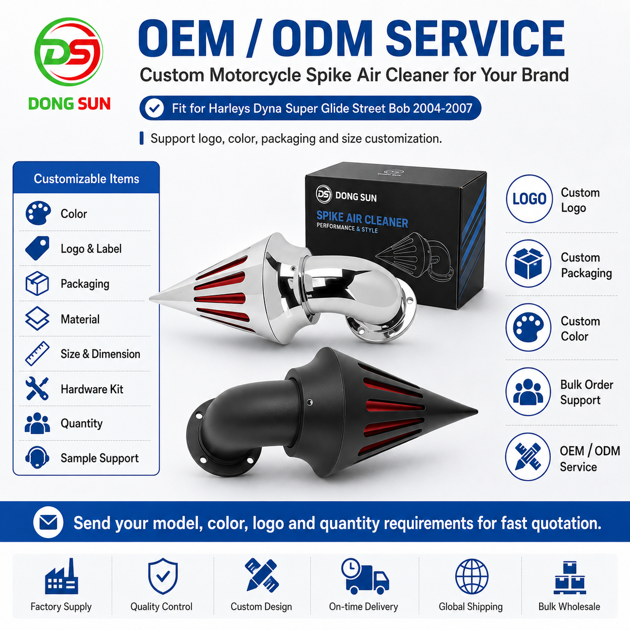 Motorcycle Air Intake Filter