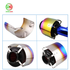 Car Air Intak Filter Cover Heat Shield Stainless Steel Cover for 2.5-3.5" Filter Auto Intake Heat Shield Dust Shield Accessories