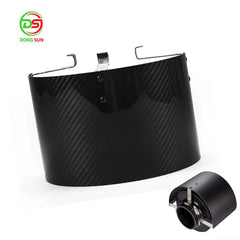 Car Air Intak Filter Cover Heat Shield Stainless Steel Cover for 2.5-3.5" Filter Auto Intake Heat Shield Dust Shield Accessories