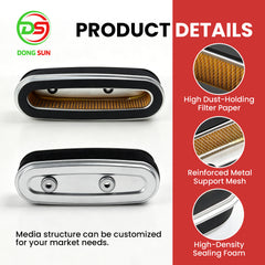 Air Filter Cleaner Fit for Hondas GXV160UH2 HRC216K3 Lawn Mower 17210-Z1V-003 17211-ZE7-W03 Small Engine Intake Filter