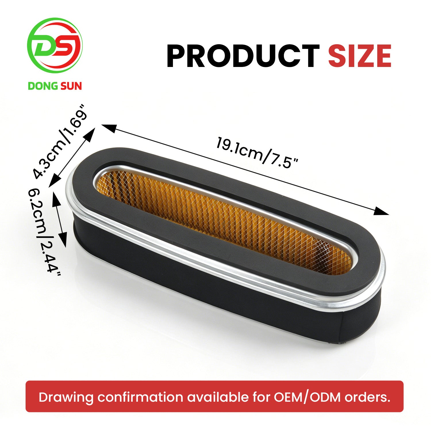 Air Filter Cleaner Fit for Hondas GXV160UH2 HRC216K3 Lawn Mower 17210-Z1V-003 17211-ZE7-W03 Small Engine Intake Filter