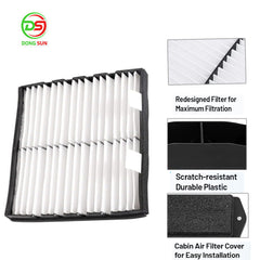 Replacement Cabin Air Filter Kit For 2007-2014 GMC Chevys Silverado Sierra Cadi-llac Replaces# 22759208 259-200 22759203 103948