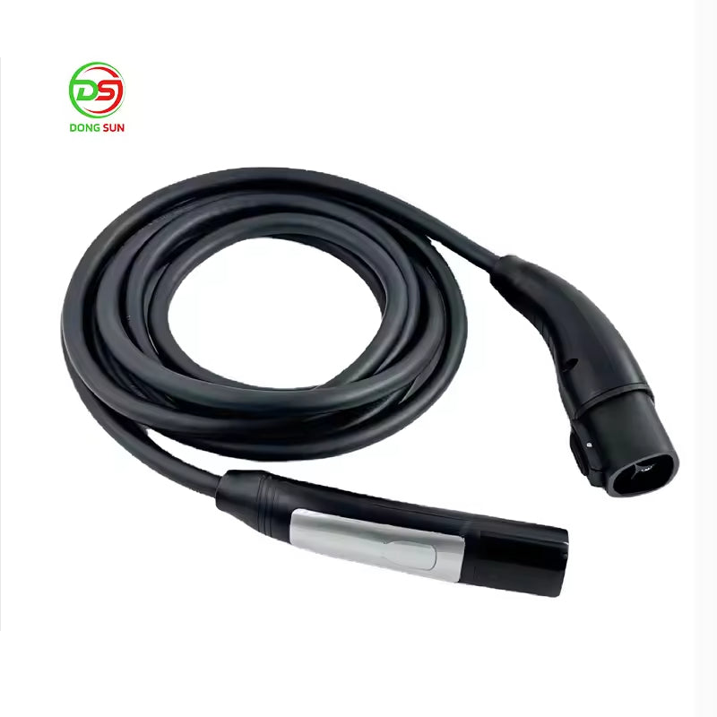 16A 32A 48A 80A EV Charger Cable 5 Meter with Plug NACS Extension Cord Charging Cable For EV Charger