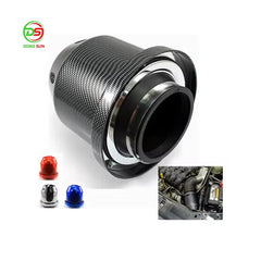 High Flow 76mm 3inch Sport Air Intake Filter Mushroom Head High Flow Carbon Fiber Modified Auto Air Filter