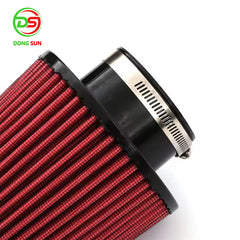 Universal 90mm 3.5 inch Clamp-On Engine Air Filter Replacement Round Tapered Filter Fit Intake Tube with 3.5 in Diameter