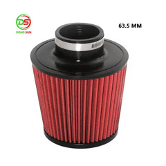 Universal 2.5" 63.5MM Sports Car Air Intake Filter Replacement High Flow Mushroom Head Large Flow Car Modification Air Filter