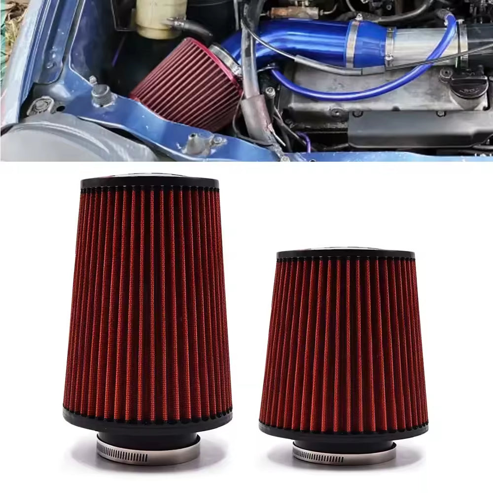 Universal Car Air Filter 63mm 76mm 89mm 102mm 127mm Racing Air Intake Filter