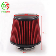 Customized Universal Performance Air Inlet System Modified Car Air Filter Mushroom Head 2.5inch 3inch 3.5inch 4inch 5inch