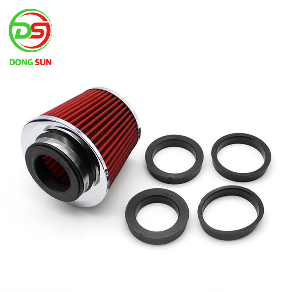 Customized Universal Performance Air Inlet System Modified Car Air Filter Mushroom Head 2.5inch 3inch 3.5inch 4inch 5inch