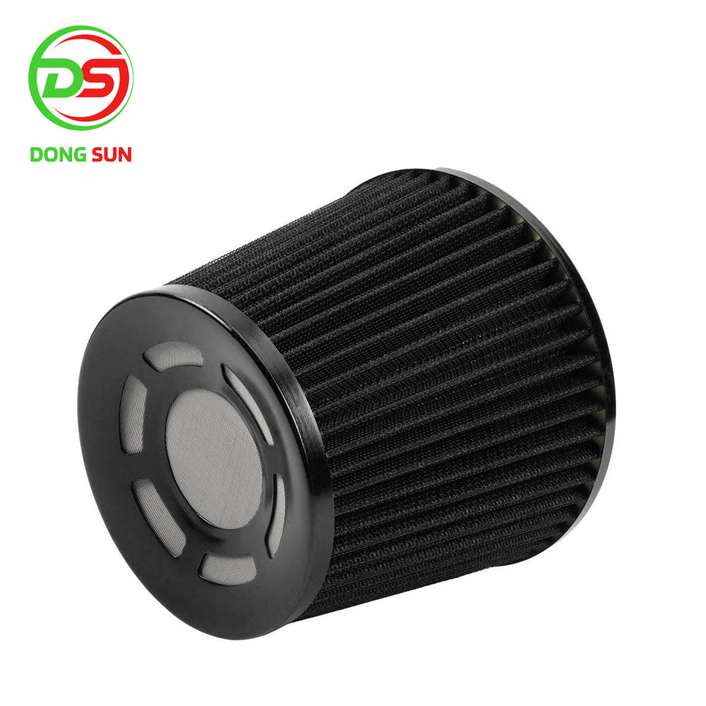 Universal 3" 76mm Clamp-On High Flow Tapered Mushroom Head Air Intake Cone Filter Cold Air Intake Air Filter