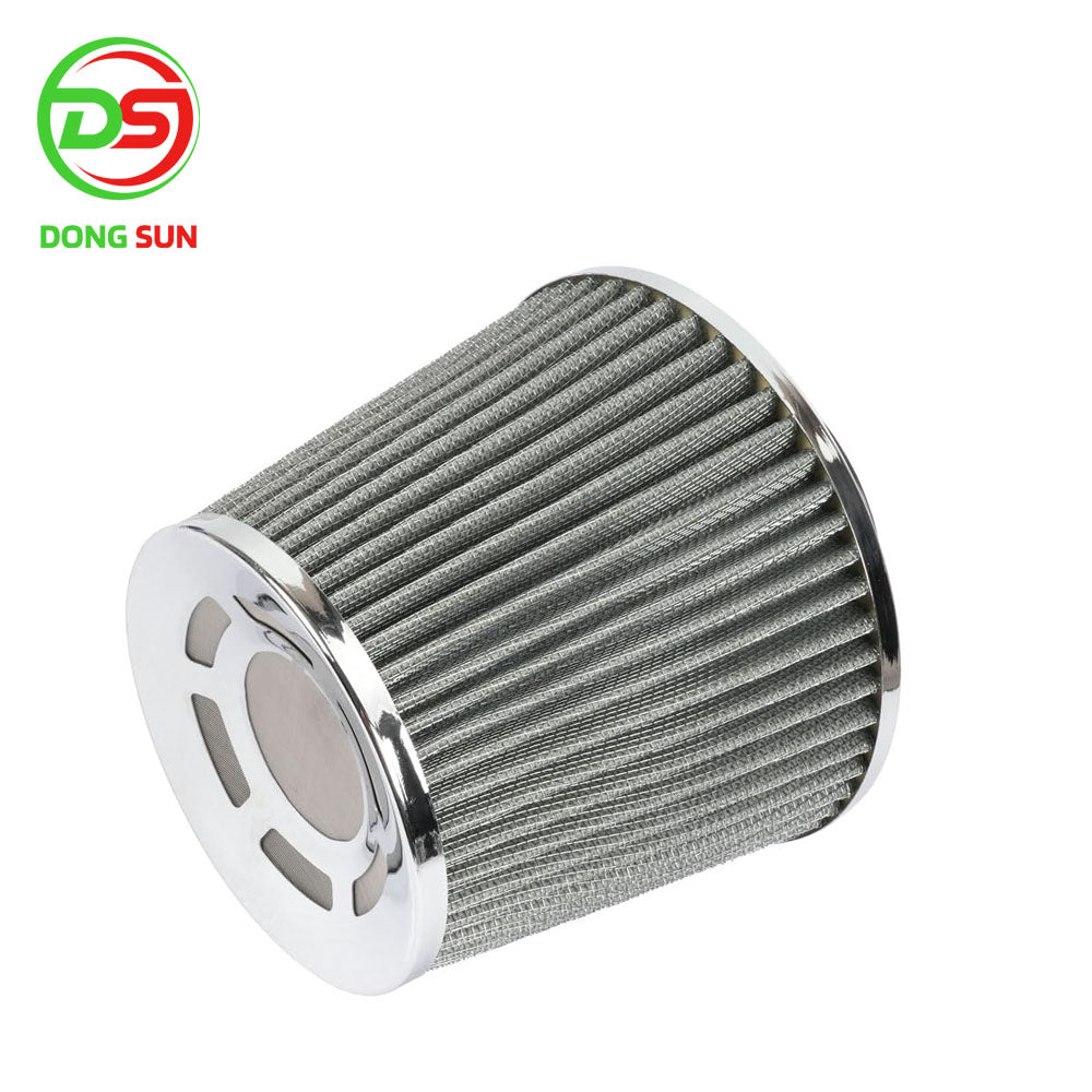 Universal 3" 76mm Clamp-On High Flow Tapered Mushroom Head Air Intake Cone Filter Cold Air Intake Air Filter