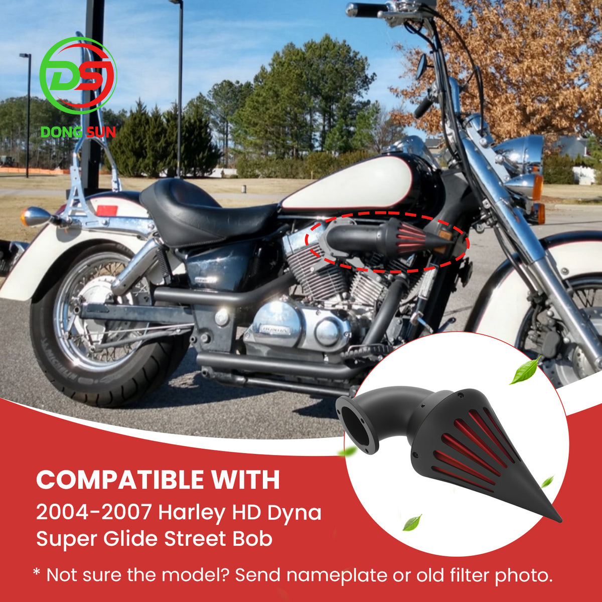 Motorcycle Air Intake Filter