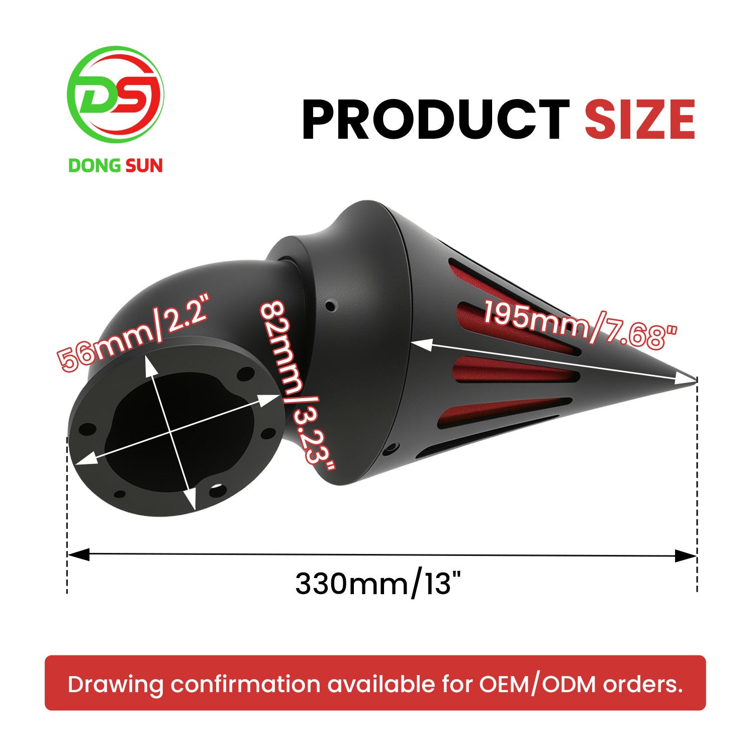 Motorcycle Air Intake Filter