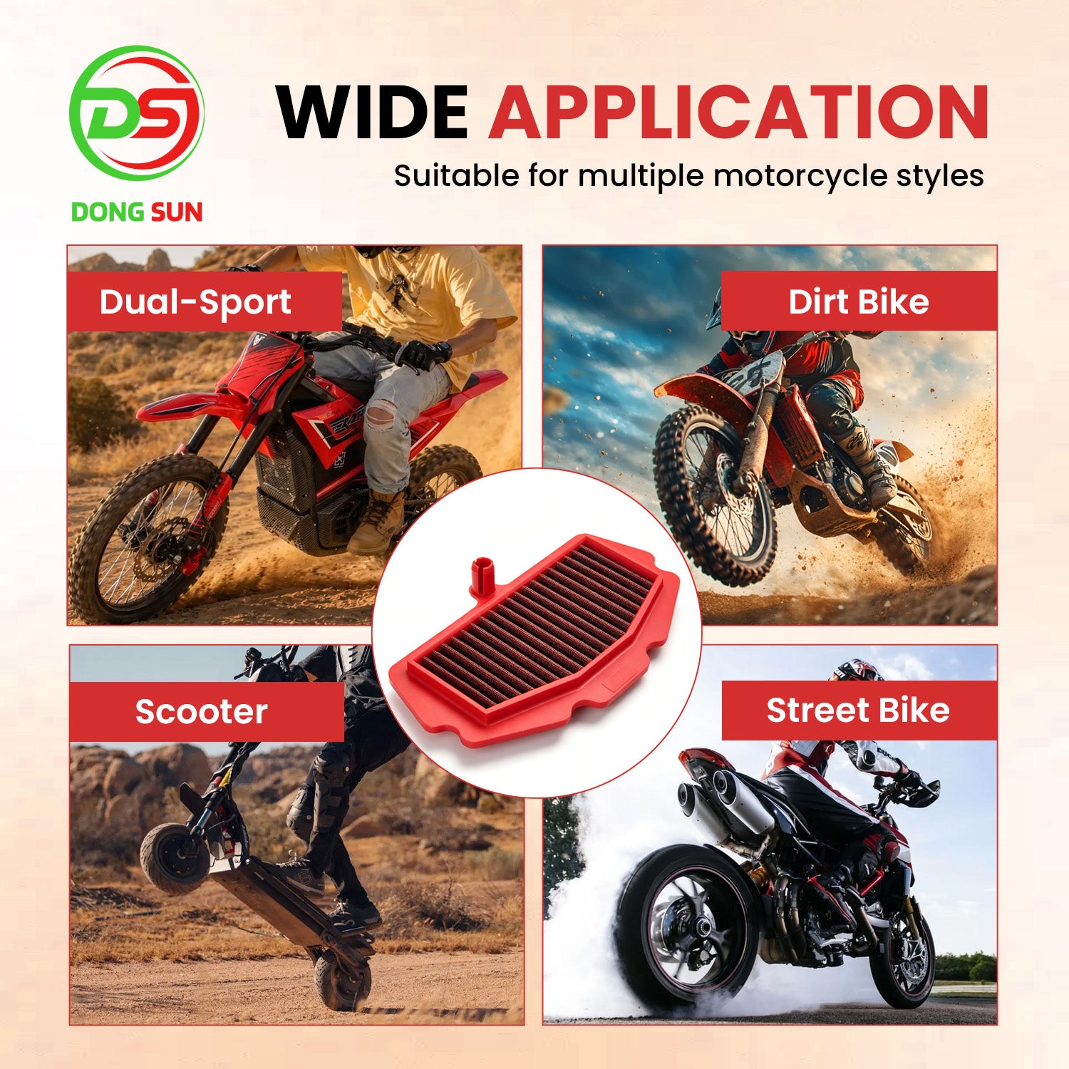 Motorcycle Air Filters