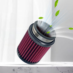 Universal 62mm High Performance K&N RU-0800 Air Filter Replacement Cone Car Air Intake Filter